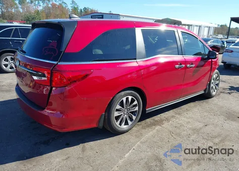 2024 Honda Odyssey Ex-L z USA, uszkodzony, nr VIN 5FNRL6H6XRB072753